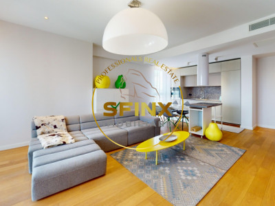3 camere | One Tower Herastrau | 130 mp | terasa 12 mp | parcare