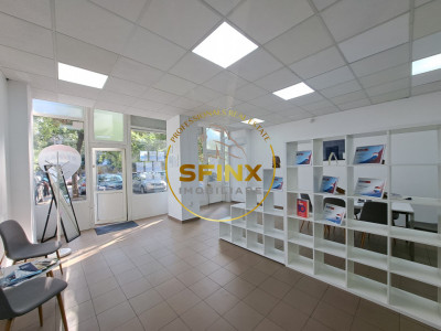 De inchiriat Spatiu Comercial stradal | 82 mp | 2 intrari