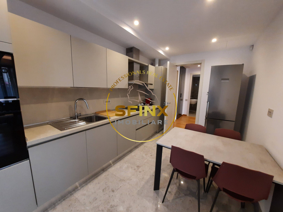 Primaverii, ground floor, fully furnished, modern apartment with large terraces