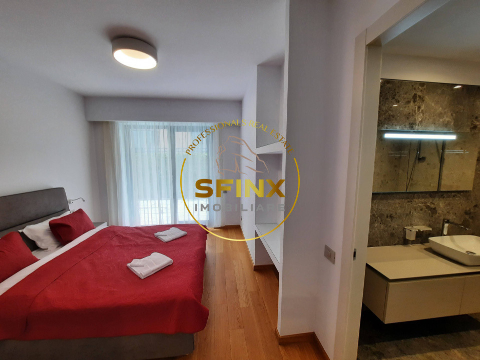 Primaverii, ground floor, fully furnished, modern apartment with large terraces