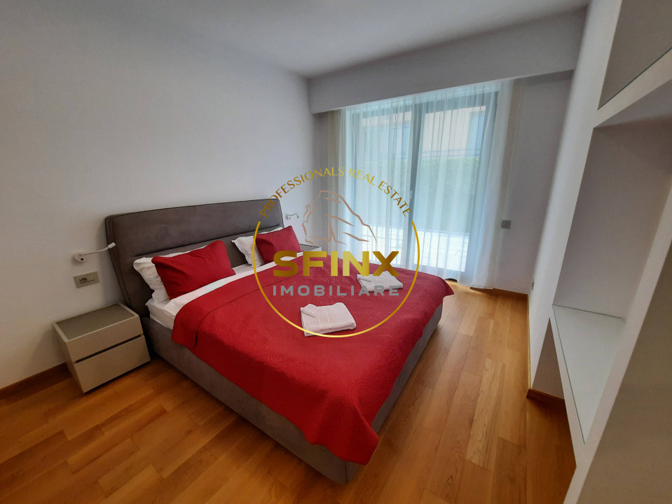 Primaverii, ground floor, fully furnished, modern apartment with large terraces