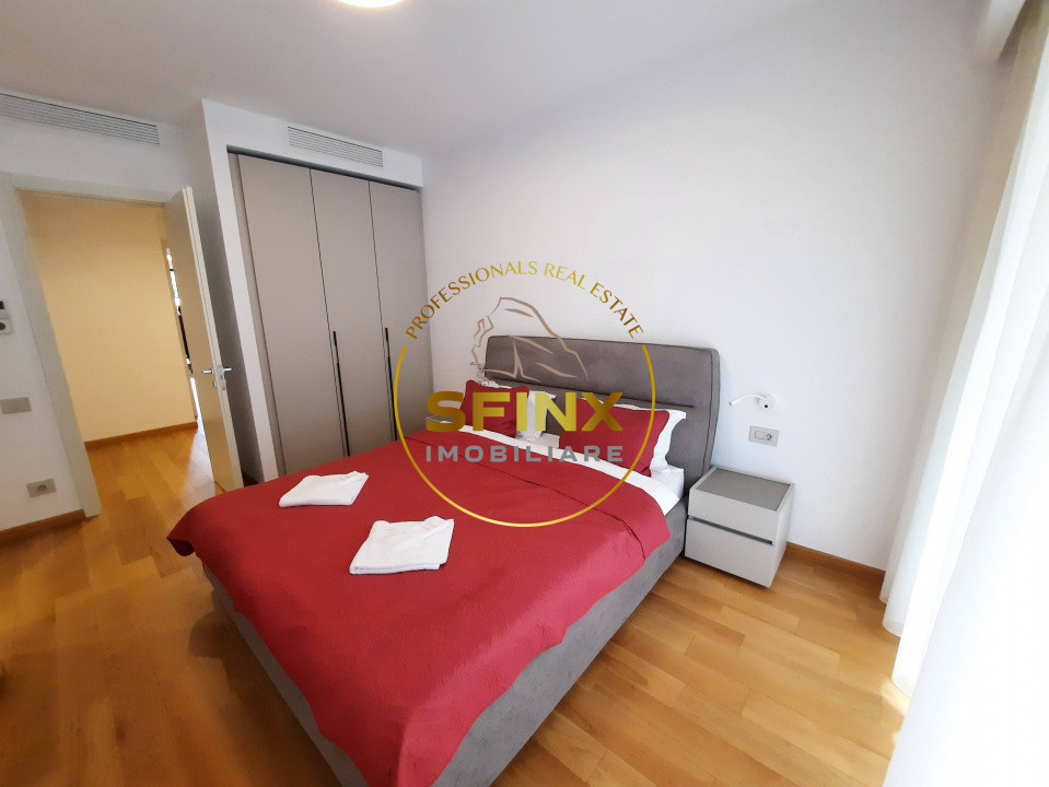 Primaverii, ground floor, fully furnished, modern apartment with large terraces