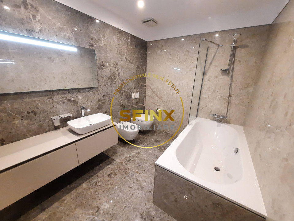 Primaverii, ground floor, fully furnished, modern apartment with large terraces