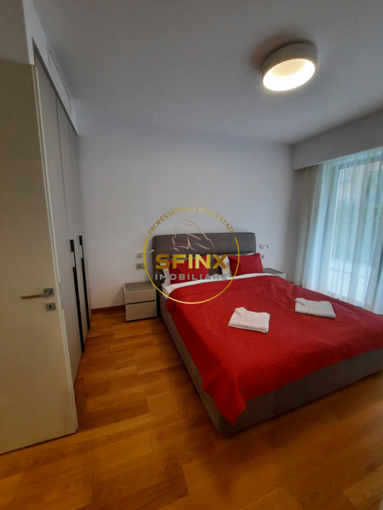 Primaverii, ground floor, fully furnished, modern apartment with large terraces