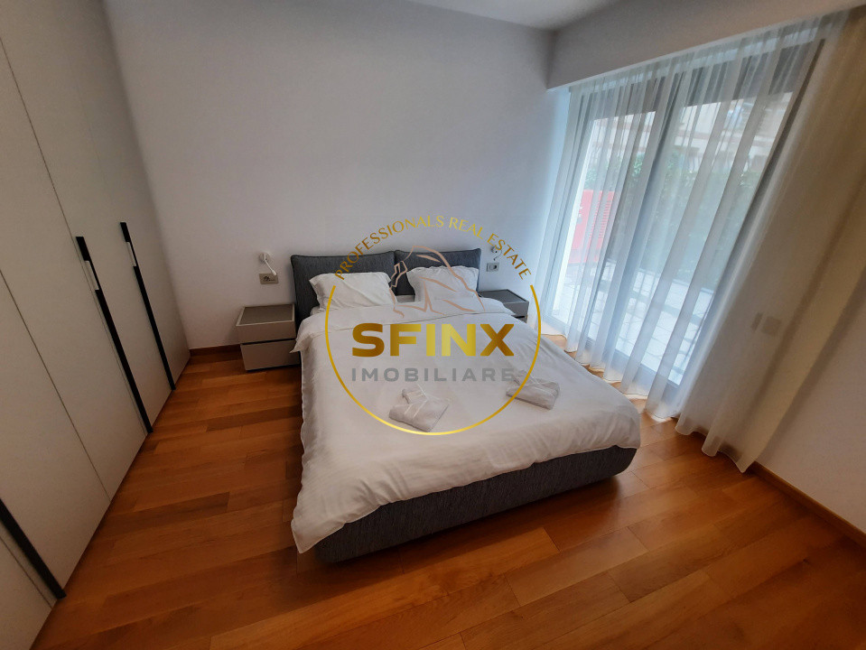 Primaverii, ground floor, fully furnished, modern apartment with large terraces