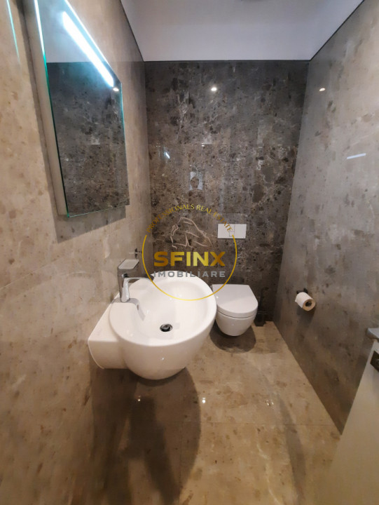 Primaverii, ground floor, fully furnished, modern apartment with large terraces