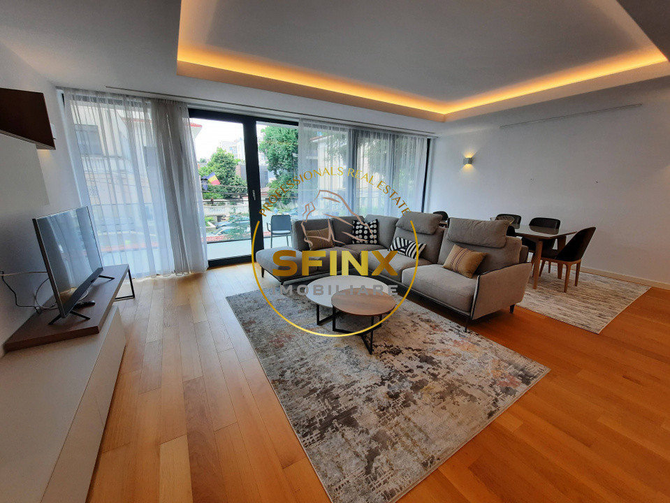 Primaverii, 4 room spacious, furnished apartment, large terrace, parking