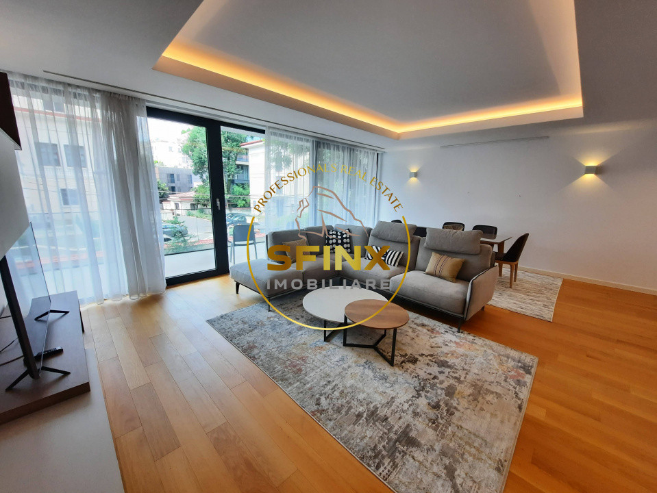 Primaverii, 4 room spacious, furnished apartment, large terrace, parking