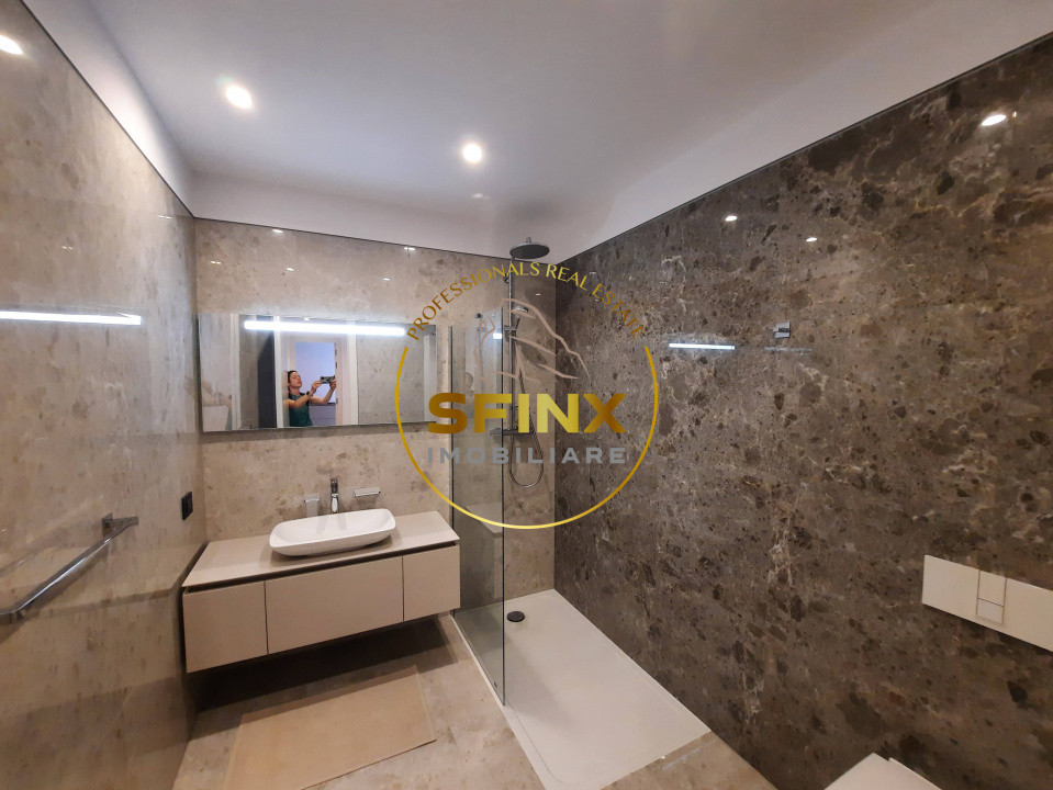 Primaverii, 4 room spacious, furnished apartment, large terrace, parking