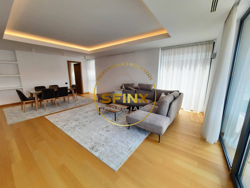 Primaverii, 4 room spacious, furnished apartment, large terrace, parking