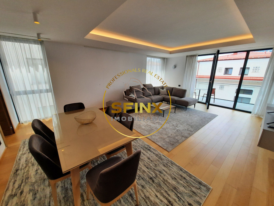 Primaverii, 4 room spacious, furnished apartment, large terrace, parking