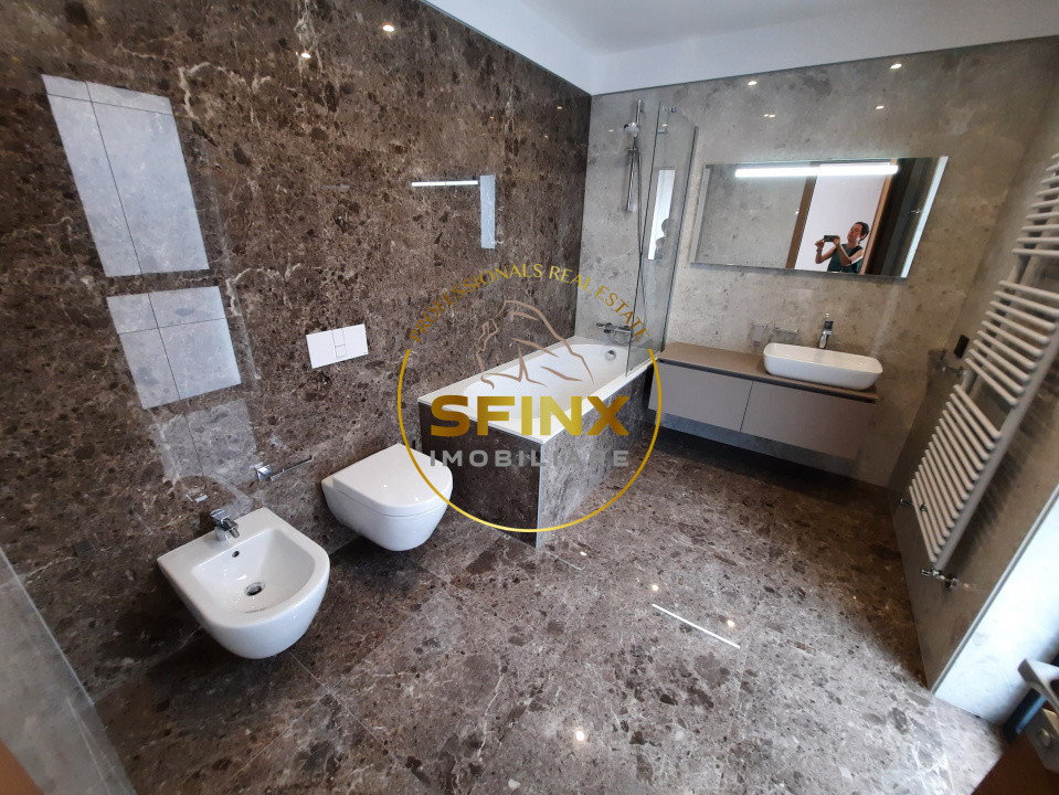 Primaverii, 4 room spacious, furnished apartment, large terrace, parking