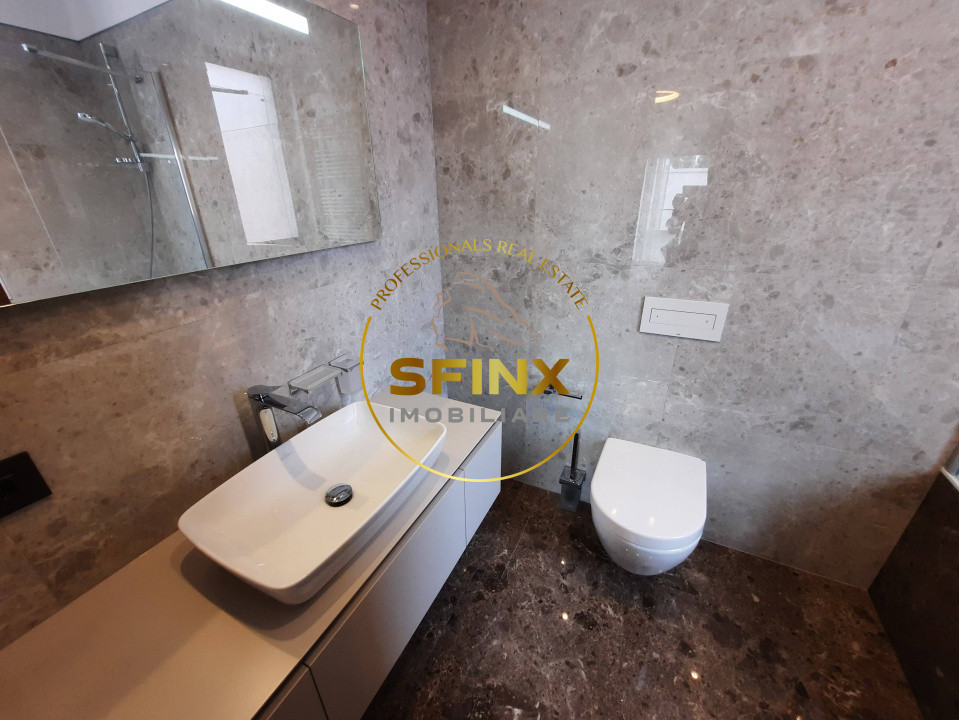Primaverii,  beautiful 3 room penthouse, 3 baths, large terraces, parking