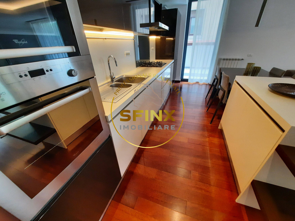 Primaverii, ground floor, 4 room apartment, large terraces, garden, parking