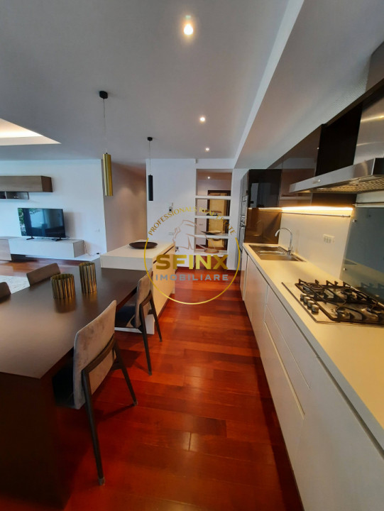Primaverii, ground floor, 4 room apartment, large terraces, garden, parking