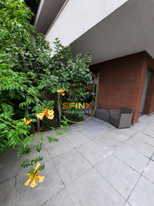 Primaverii, ground floor, 4 room apartment, large terraces, garden, parking