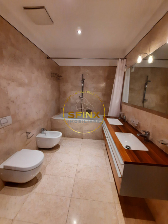 Primaverii, ground floor, 4 room apartment, large terraces, garden, parking