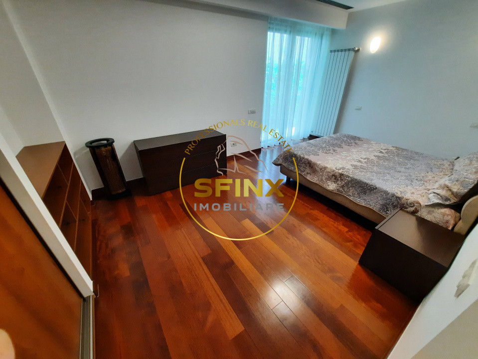 Primaverii, ground floor, 4 room apartment, large terraces, garden, parking