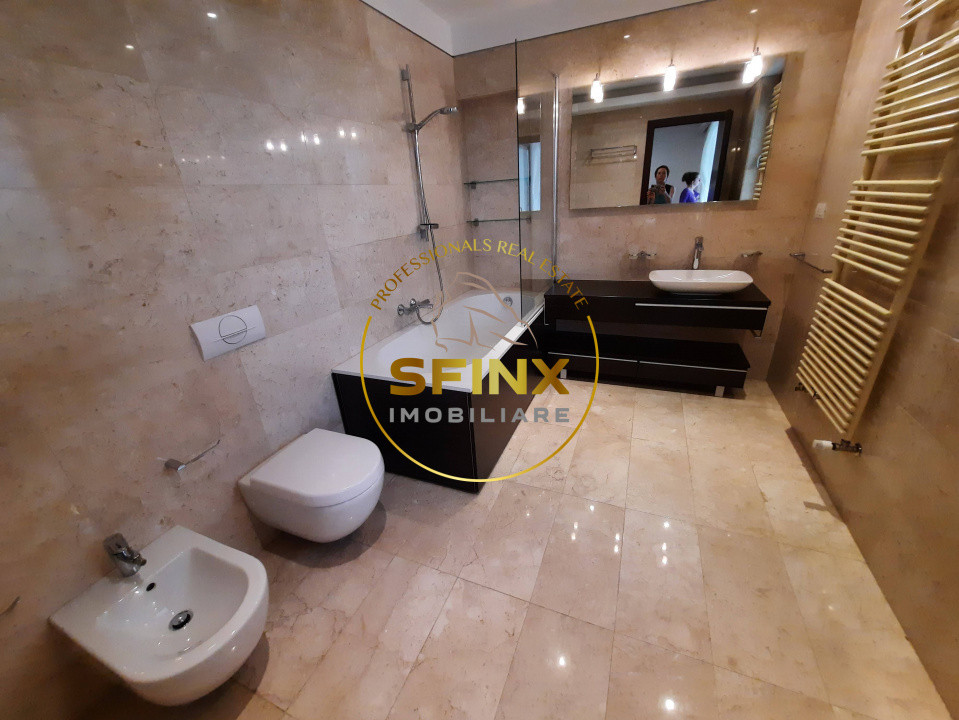 Primaverii, ground floor, 4 room apartment, large terraces, garden, parking