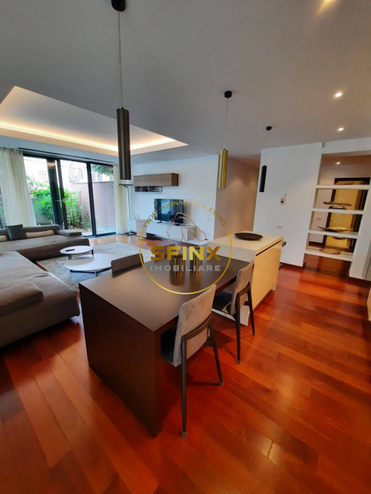 Primaverii, ground floor, 4 room apartment, large terraces, garden, parking