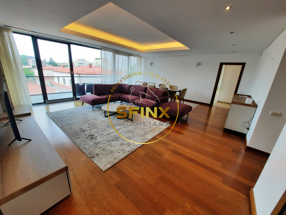 Primaverii, 3 room spacious apartment, large terrace, panoramic view, parking