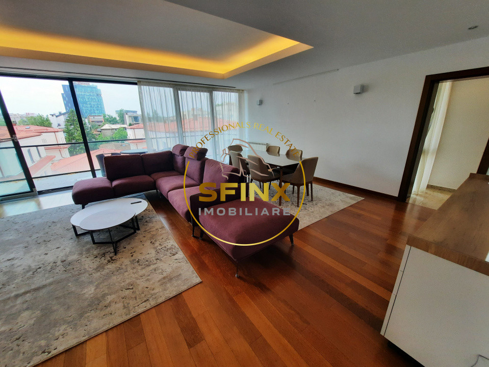 Primaverii, 3 room spacious apartment, large terrace, panoramic view, parking