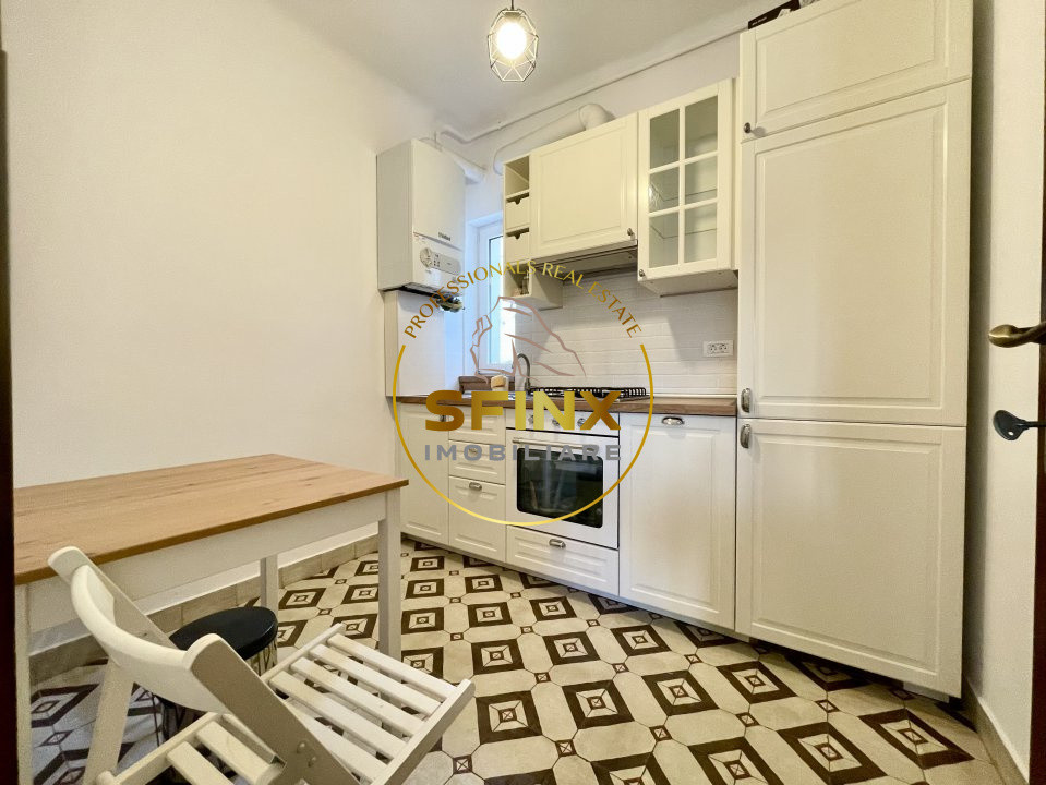 2 camere mobilat si utilat Romana | Centrala termica proprie