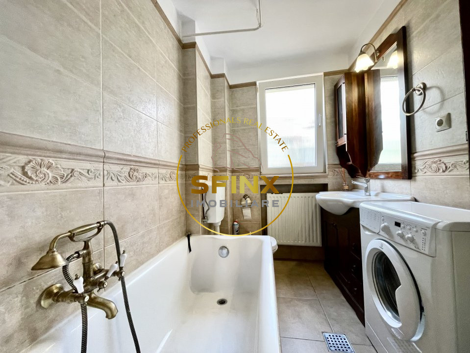 2 camere mobilat si utilat Romana | Centrala termica proprie