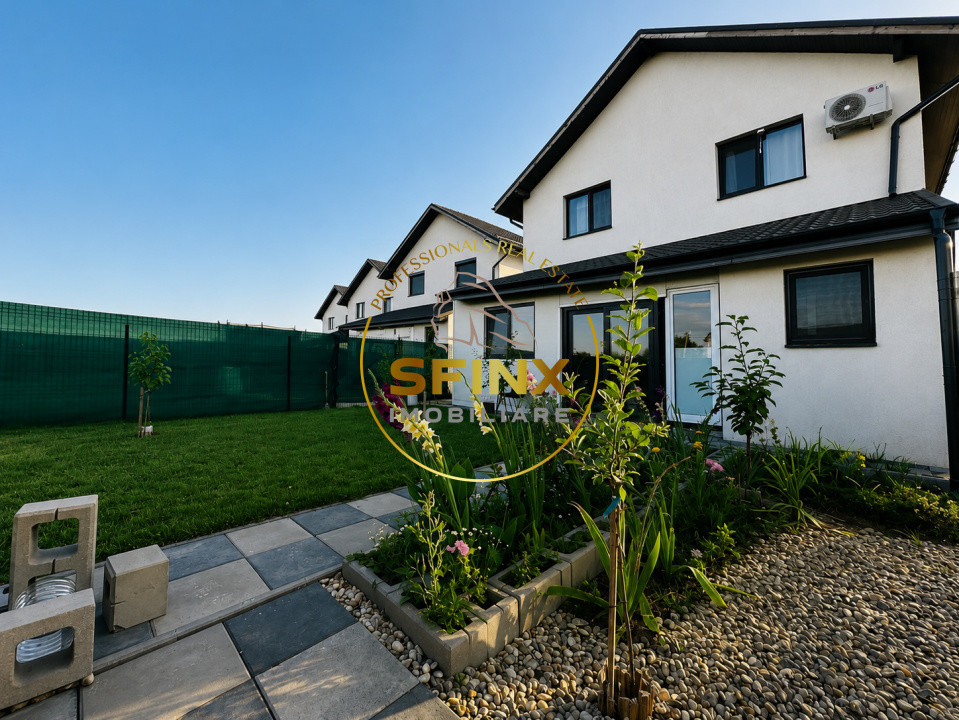 5 camere | 2025 | 340 mp teren liber | piscina supraterana | centrala | Sabareni