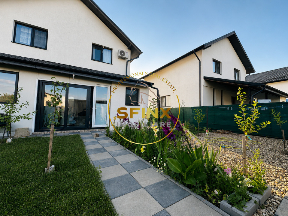 5 camere | 2025 | 340 mp teren liber | piscina supraterana | centrala | Sabareni
