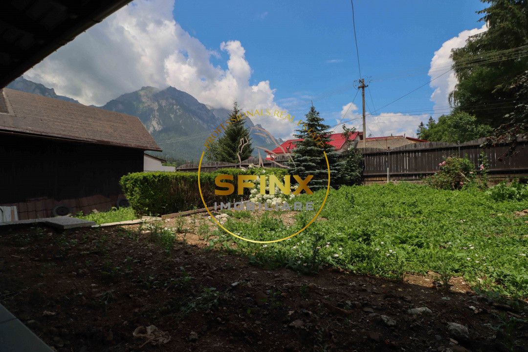 Vila D+P+E+M de vanzare in Busteni - Cartier Zamora - Vedere la munte