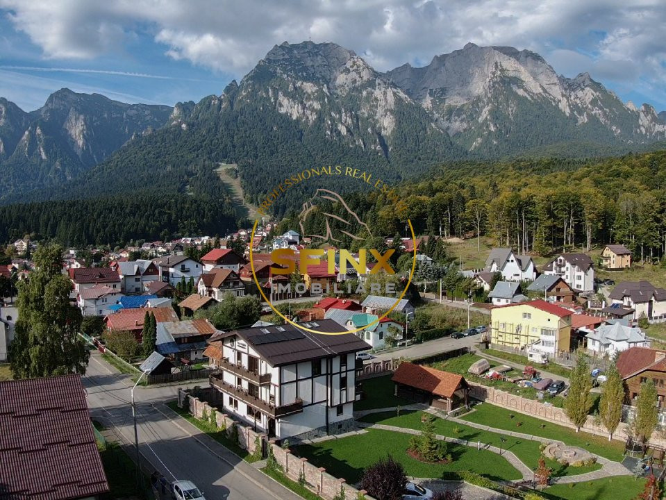 Vila turistica 11 camere Busteni | teren 2000 mp si parcare 
