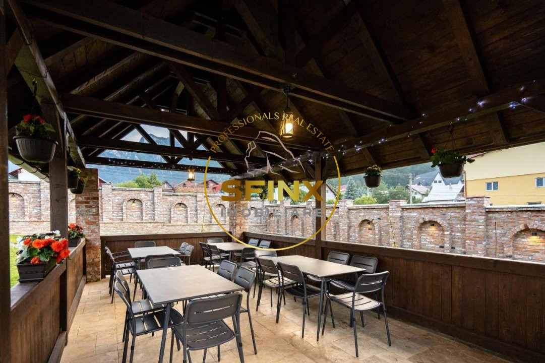 Vila turistica 11 camere Busteni | teren 2000 mp si parcare 