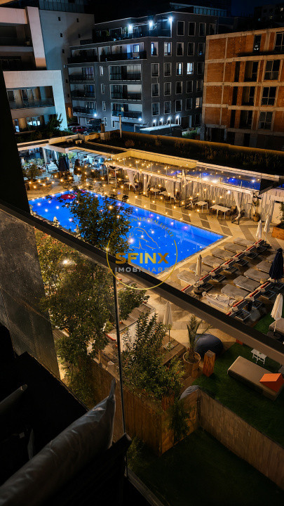 Apartament 3 camere Premium Pipera | Piscină | 2 băi | Terasă 11 mp | Bloc 2025 