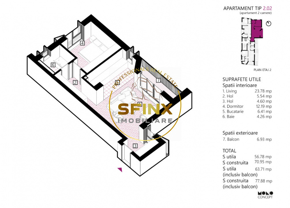 2 camere | Bloc boutique 2025 | Stefan cel Mare | centrală