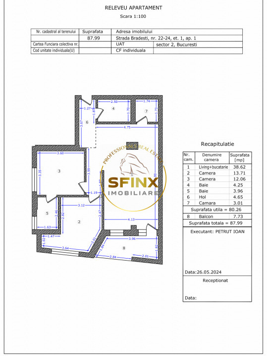 3 camere | Bloc boutique 2025 | Metrou Obor
