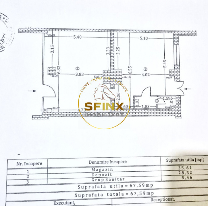 Spatiu comercial 68mp | Sos Oltenitei | Brancoveanu | Disponibil Imediat
