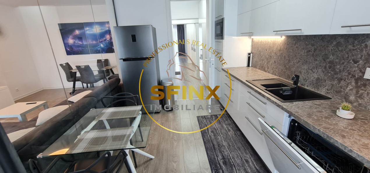 Apartament 3 camere/ Pipera Aviatiei/ bloc 2021/ 2 locuri parcare