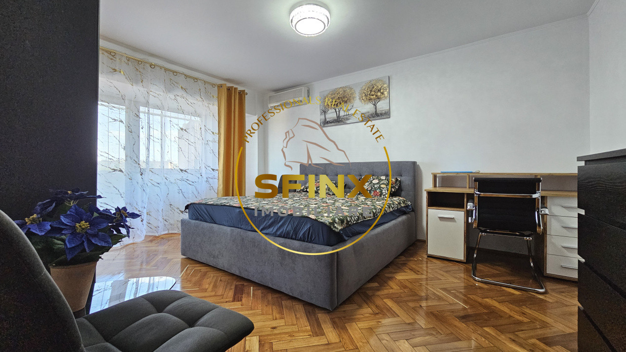 Garsoniera decomandata/ Piata Alba Iulia/ Decebal/ renovata