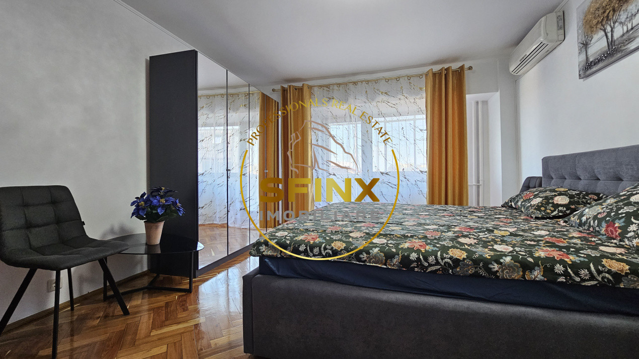 Garsoniera decomandata/ Piata Alba Iulia/ Decebal/ renovata