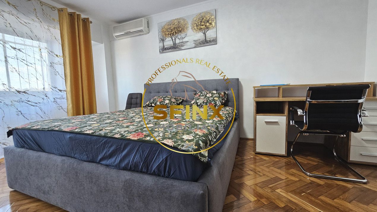 Garsoniera decomandata/ Piata Alba Iulia/ Decebal/ renovata