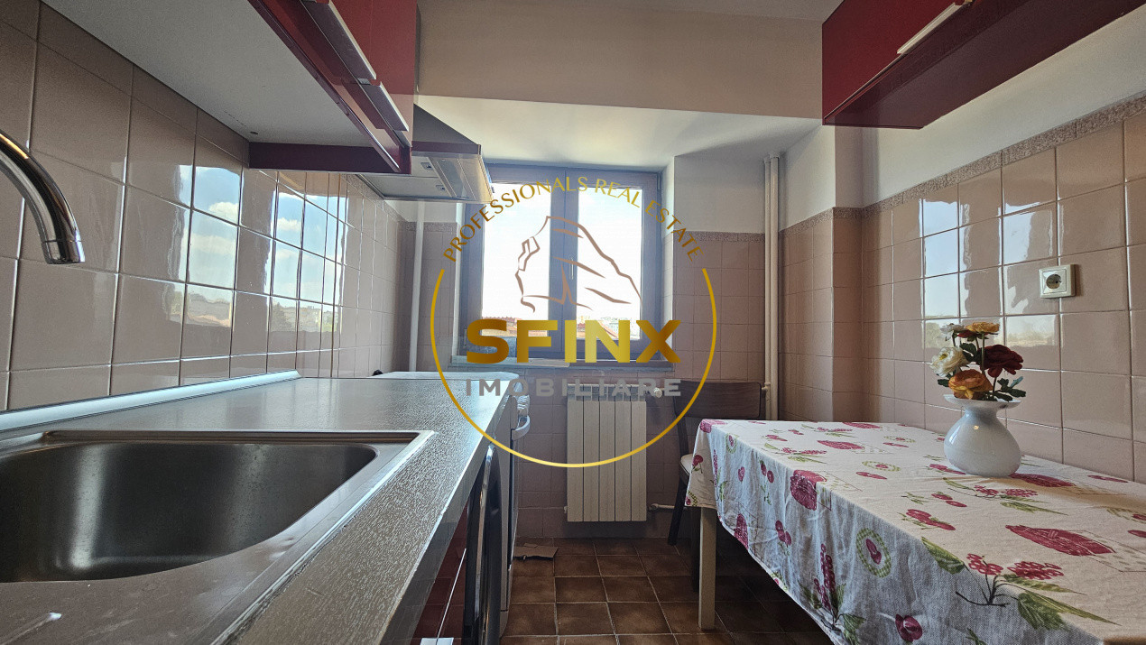 Garsoniera decomandata/ Piata Alba Iulia/ Decebal/ renovata