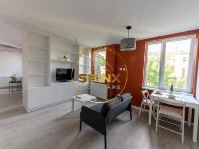 Studio dublu/ vila/ Mosilor/ Obor/ metrou/ curte comuna/ centrala  