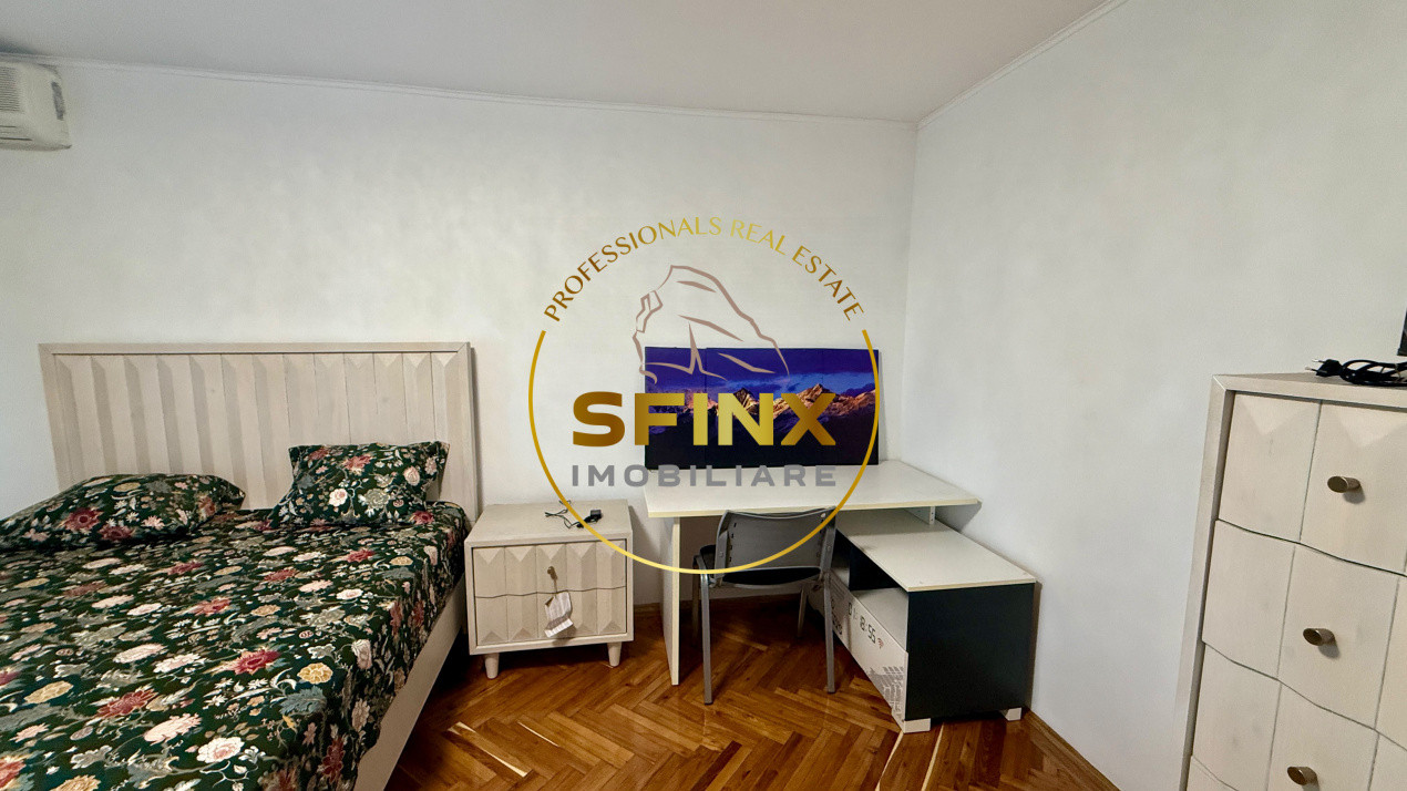 Garsoniera decomandata/ Piata Alba Iulia/ Decebal/ renovata