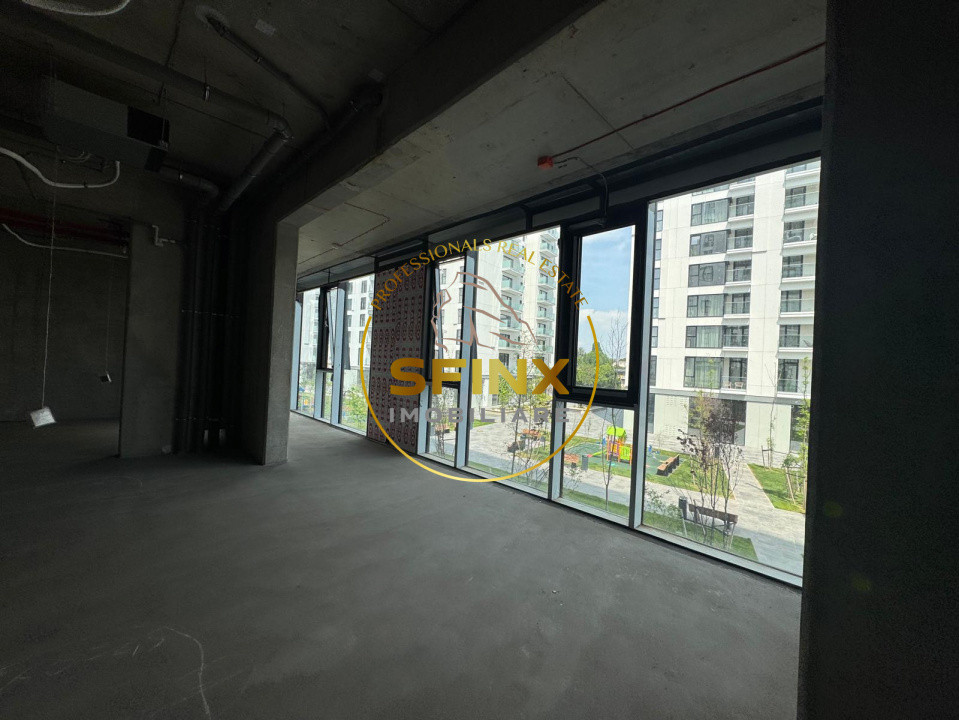 Spatiu Comercial/Birouri la Gri | One Cotroceni Park | 163mp | etaj 1 | parcare