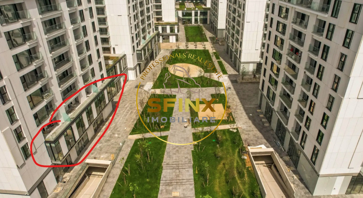 Spatiu Comercial/Birouri la Gri | One Cotroceni Park | 163mp | etaj 1 | parcare
