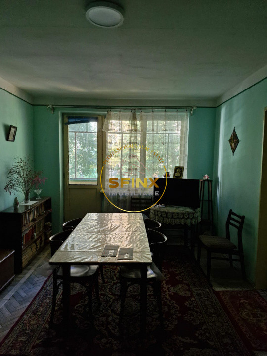 Apartament 3 camere, 51,6 mp cu balcon, etaj 1, Dorohoi – renovabil