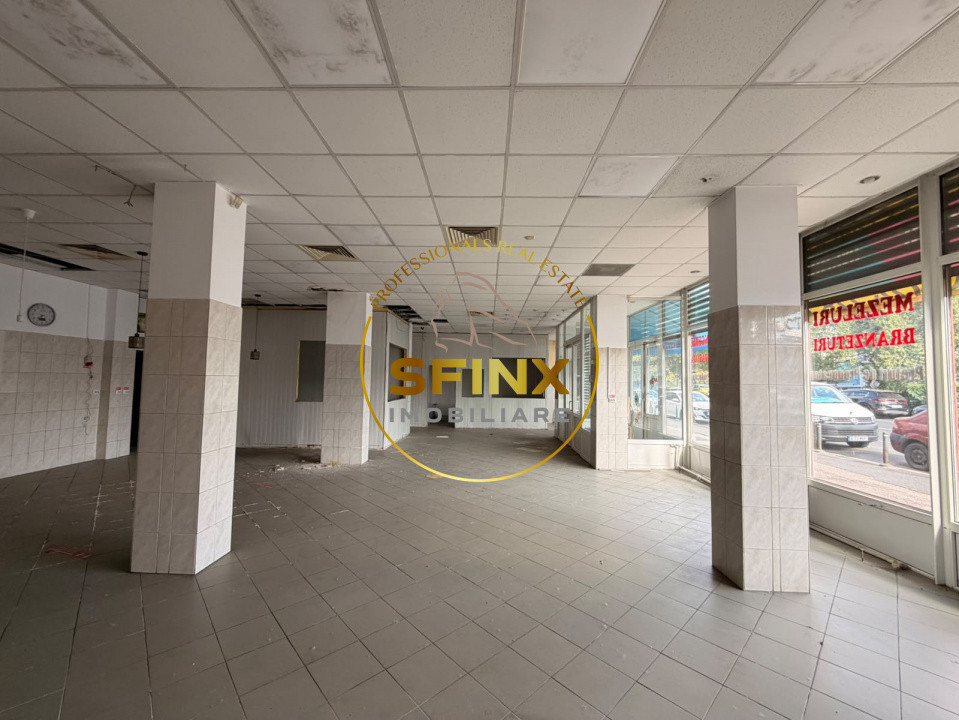 Spațiu comercial stradal 233 mp | Vitrină 15 ml | Șoseaua Vergului | Investiție 