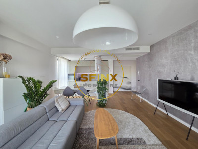 3 camere  One Tower Herastrau/ 130 mp/ terasa 16 mp/ parcare