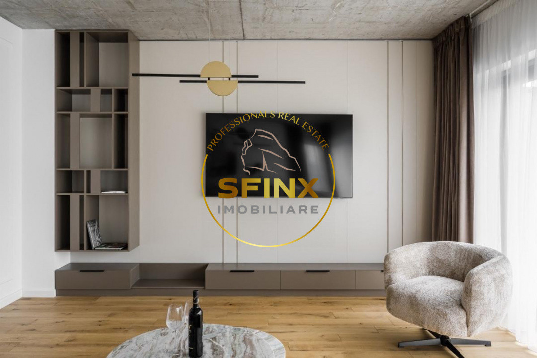 Baneasa, residential compound, 5 room brand new villa, first rental, 2 parking